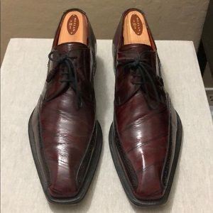Mezlan Men’s Genuine Eel Skin Dress Shoe